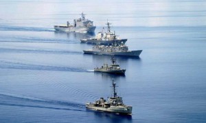 印菲合兵南海，中方标记4个点位，军警同时上强度，菲律宾已被定性