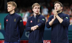 佩尔森称瑞典队表现让刘国梁紧张：他流的汗比队员还多